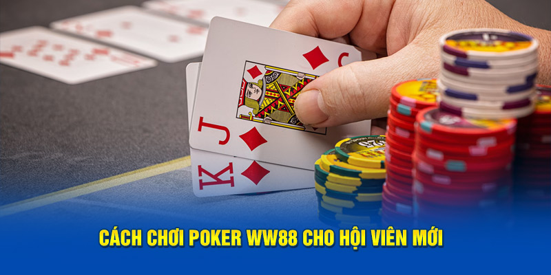 Cách chơi poker WW88 cho hội viên mới